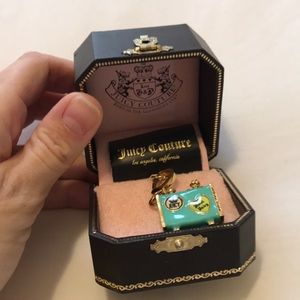 Juicy Couture World Traveler Suitcase Charm